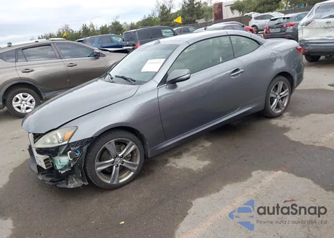 2014 Lexus Is 250C z USA, uszkodzony, nr VIN JTHFF2C26E2529660